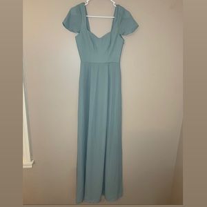SHOW ME YOUR MUMU marie sweetheart maxi dress XS